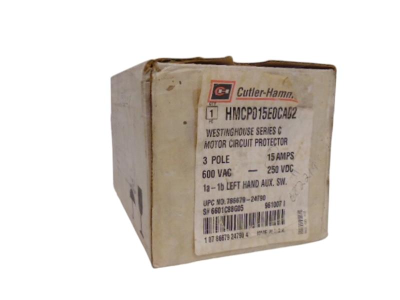 CUTLER HAMMER HMCP015E0CA02 15A NSMP