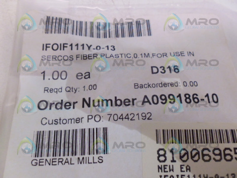GENERAL MILLS IFOIF111Y-0-13 NSMP