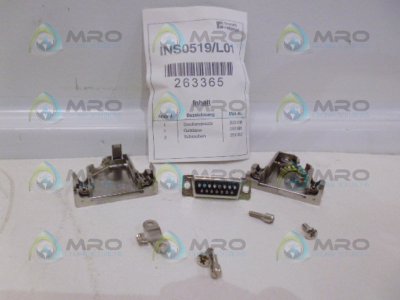 REXROTH INS0519/L01 CONNECTOR PLUG NSNP