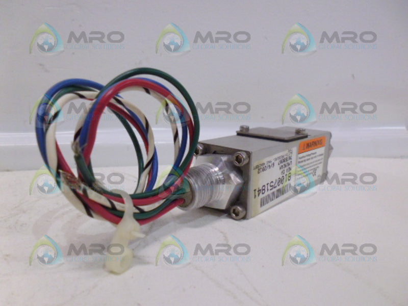ASHCROFT FPSN7JS07 XNH PRESSURE SWITCH UNMP