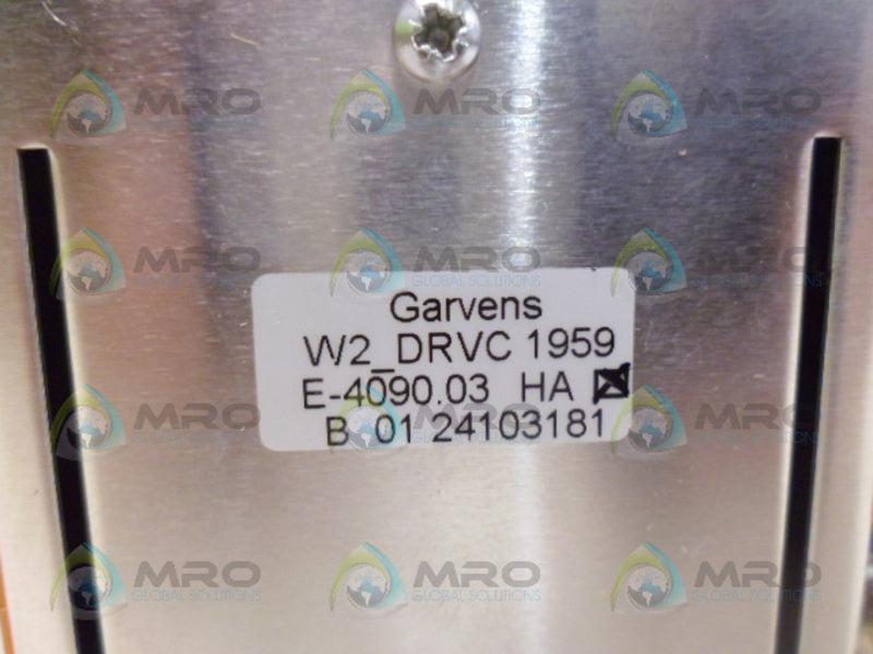 GARVENS W2 DRVC 1959 MODULE NSNP