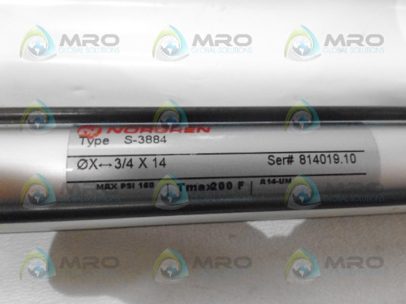 NORGREN S-3884 PNEUMATIC CYLINDER NSNP