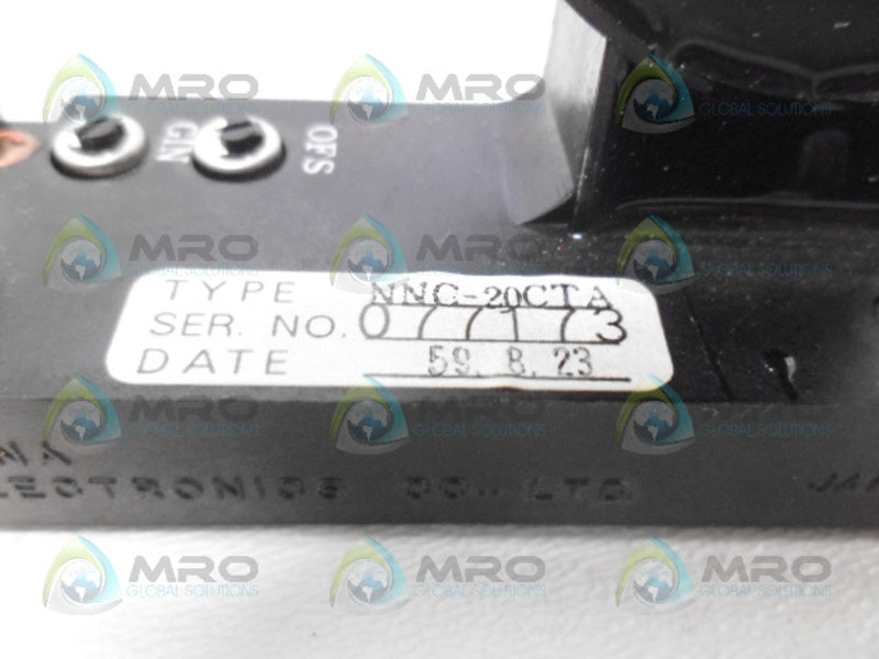 NANA ELECTRONICS NNC-20CTA CURRENT TRANSFORMER UNMP