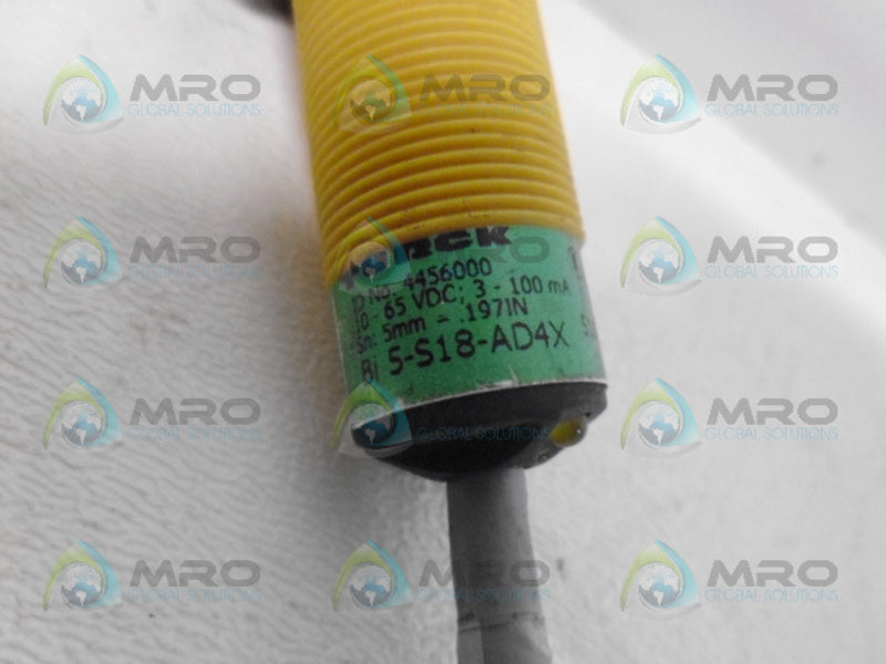 TURCK BI5-S18-AD4X PROXIMITY SENSOR UNMP