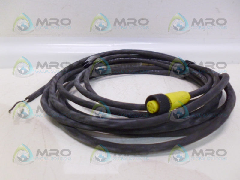 IFM EFECTOR U80410 US/2-DC-P/N-SOL-PUR-5M CABLE CONNECTOR UNMP