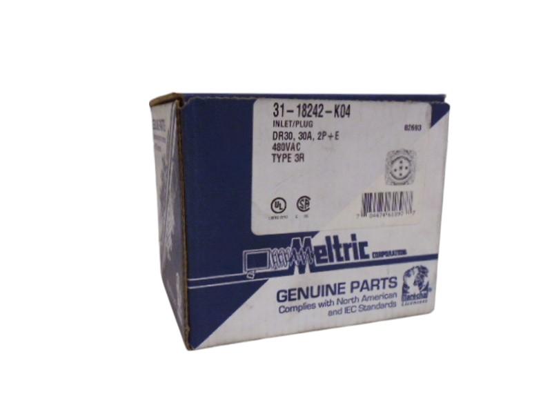 MELTRIC 31-18242-K04 INLET/PLUG TYPE 3R NSMP