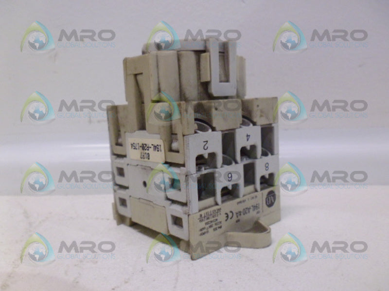 INDUSTRIAL SPARE PART 194L-A20-1754 SER A CONTROL AND LOAD SWITCH (AS PICTURED)UNMP