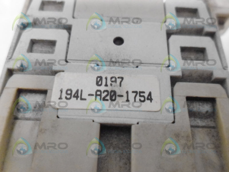 INDUSTRIAL SPARE PART 194L-A20-1754 SER A CONTROL AND LOAD SWITCH (AS PICTURED)UNMP