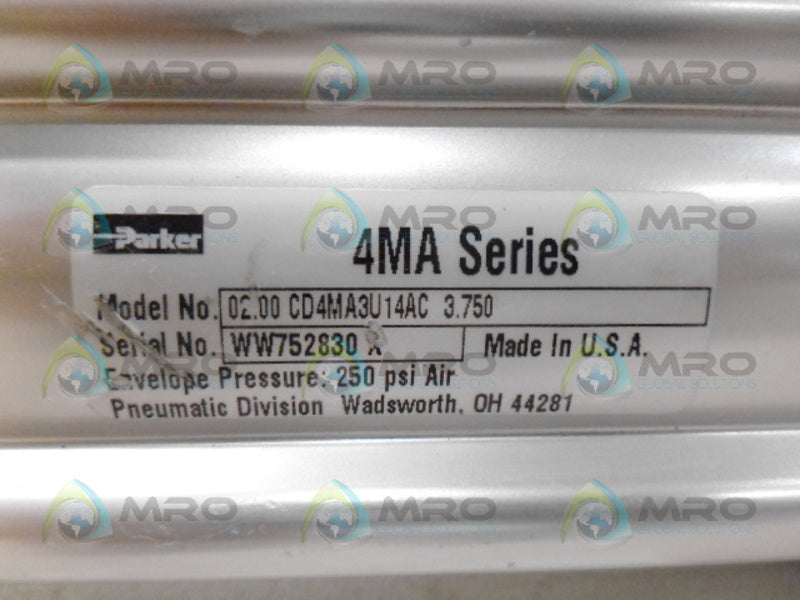 PARKER 4MA SERIES 02.00CD4MA3U14AC3.750 CYLINDER UNMP