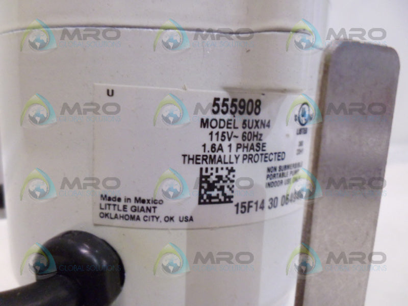 LITTLEGIANT 5UXN4 BRASS COMPACT PUMP NSMP
