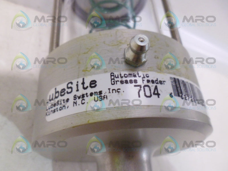 LUBESITE MODEL 704  AUTOMATIC GREASE FEEDER NSMP