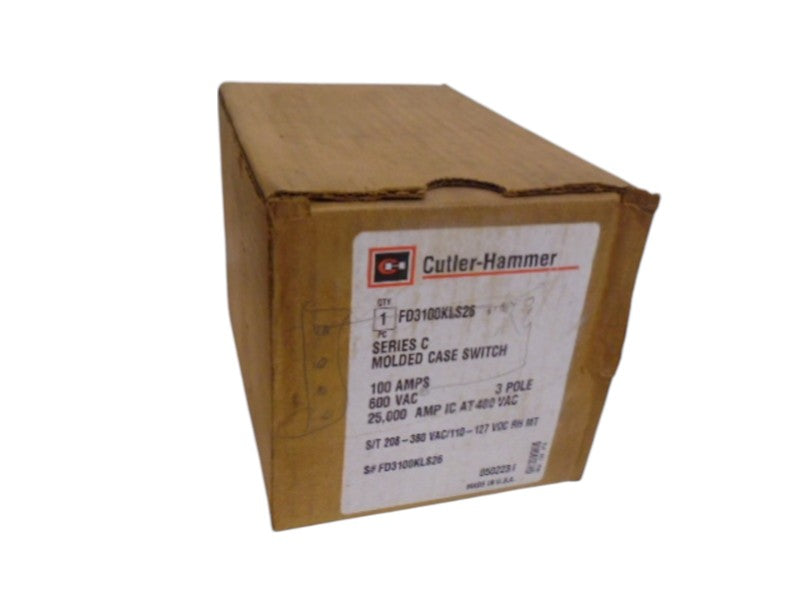 CUTLER HAMMER FD3100KLS26 CIRCUIT BREAKER NSMP