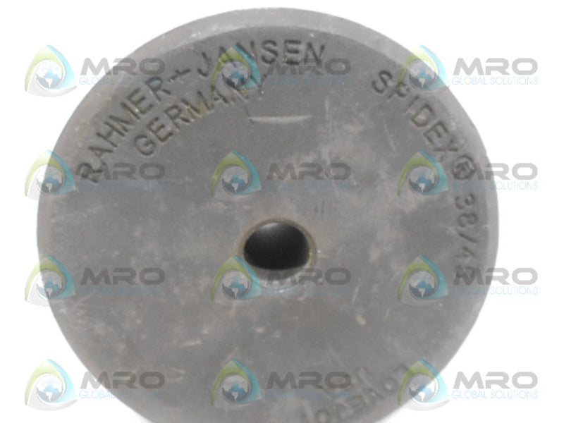 RAHMER-JENSEN SPIDEX 38/45 CURVED JAW COUPLING UNMP