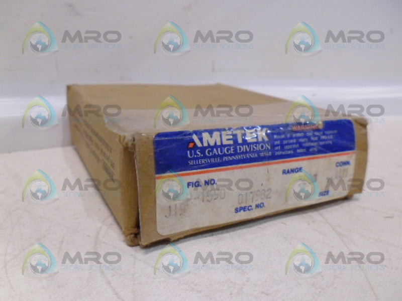 AMETEK P-1590 PRESSURE  0-300 NSMP