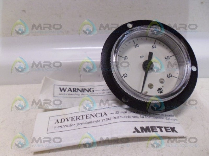 AMETEK 1X551 PRESSURE GAUGE 0-60 NSMP
