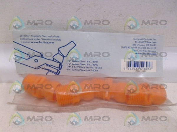 LOC-LINE 51805 NPT CONNECTOR 1/2" (PK OF 4) NSMP