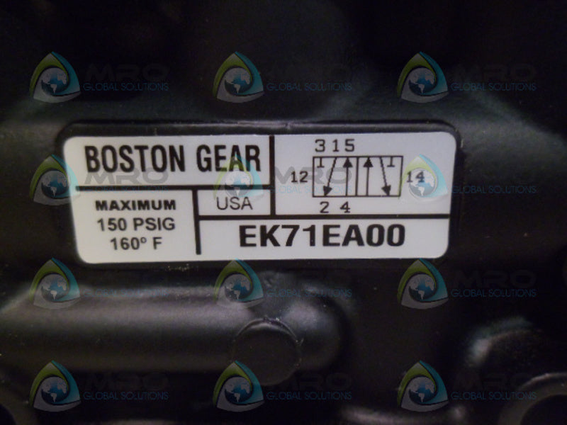 BOSTON GEAR EK71EA00 4-WAY MANUAL AIR CONTROL VALVE NSNP