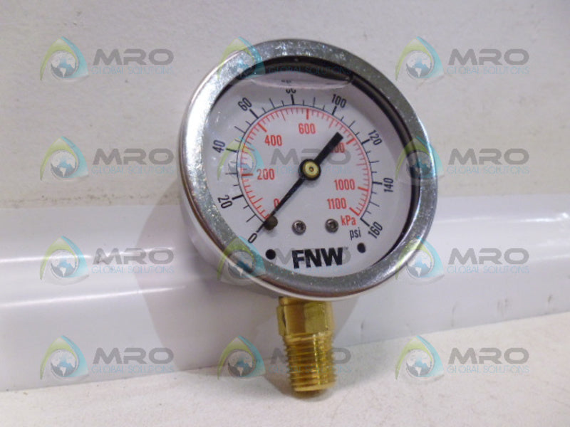 FNW FNWLFG0160L LIQUID FILLED GAUGE NSMP