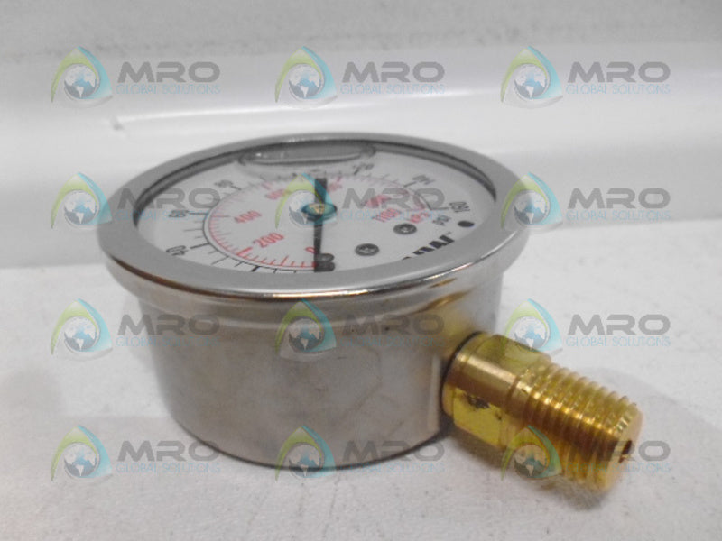 FNW FNWLFG0160L LIQUID FILLED GAUGE NSMP