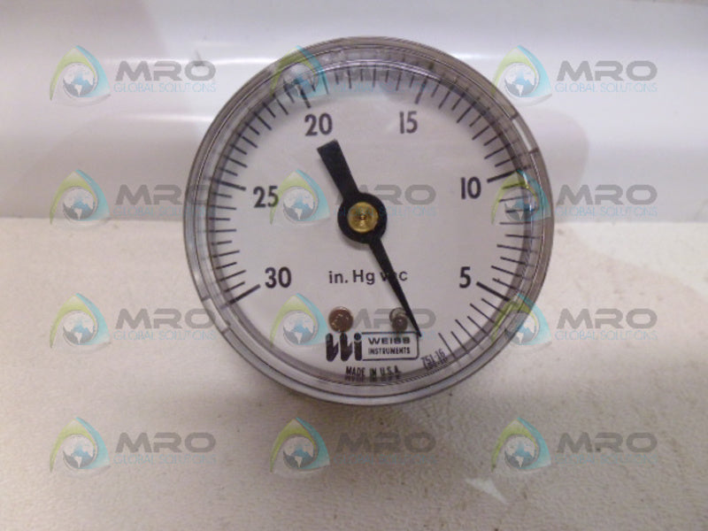 WEISS 751-16 PRESSURE GAUGE 30-0 NSNP