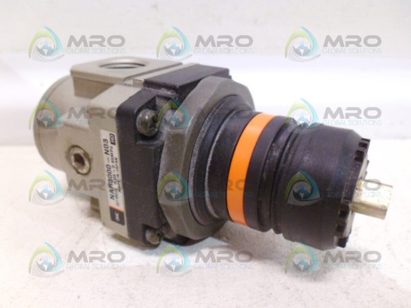 SMC NAR3000-N03 PRESSURE REGULATOR (AS PICTURED) NSNP