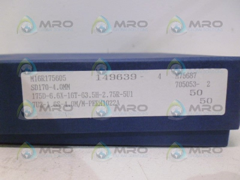 SUN ASAHI M75687 DIAMOND GRINDING WHEEL SD170-4.0MM NSMP