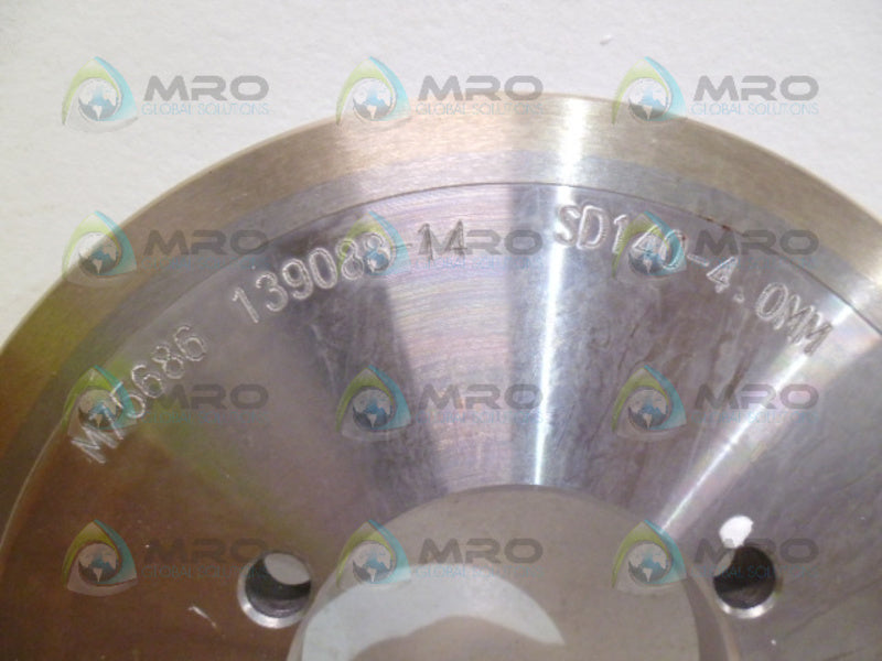 SUN ASAHI M75686 DIAMOND GRINDING WHEEL SD140-4.0MM NSMP