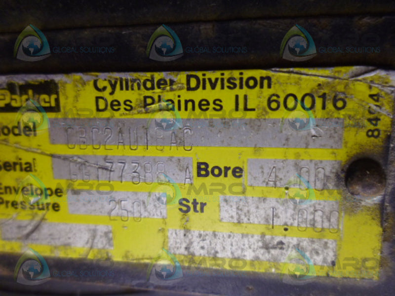 PARKER CBC2AU18AC PNEUMATIC CYLINDER UNMP