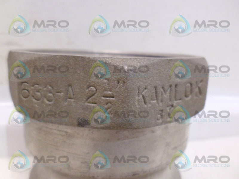KAMLOK 87 633-A 2 1/2" CAM-LOCK NSNP