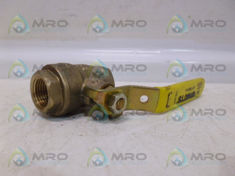 WATTS LF-FBV-4 3/8" BALL VALVE NSNP