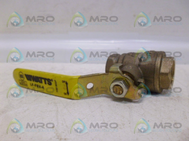 WATTS LF-FBV-4 3/8" BALL VALVE NSNP