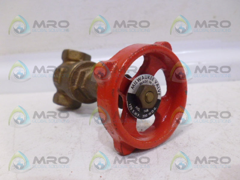 MILWAUKEE FIG 148 200 WOG GATE VALVE NSNP