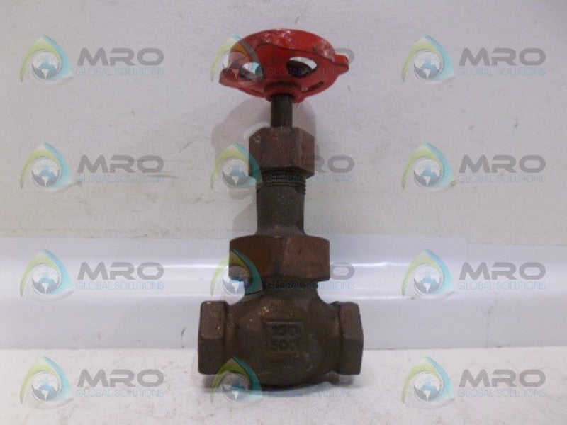 MILWAUKEE FIG 591 300 WOG  GATE VALVE NSNP