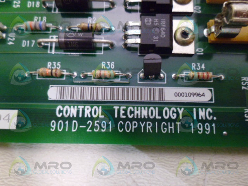 CONTROL TECHNOLOGY 901D-2591 ISOLATED OUTPUT MODULE NSNP