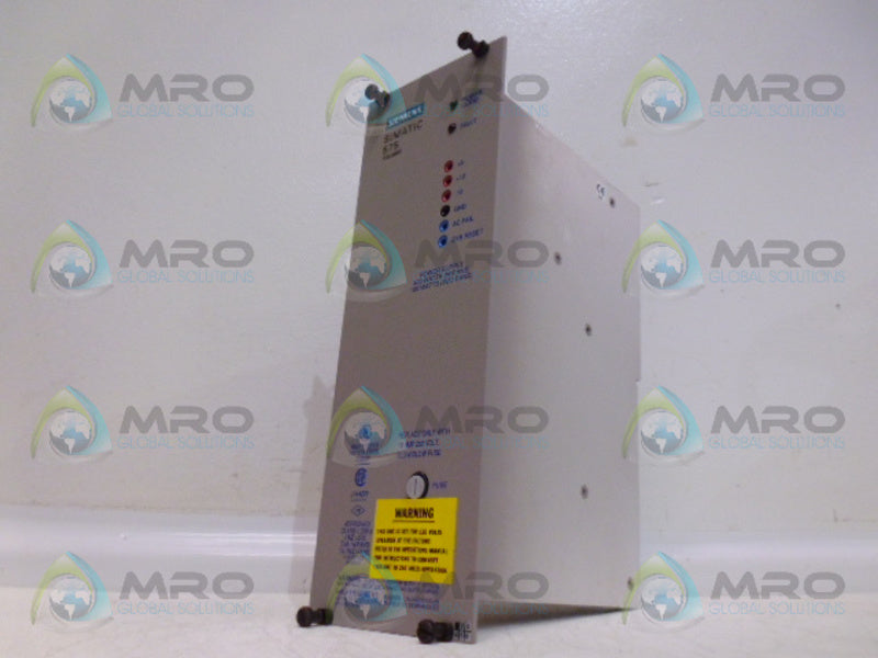 SIEMENS SIMATIC 575-6663 POWER SUPPLY NSNP