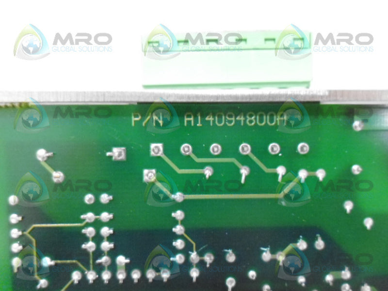 METLER TOLEDO A14094800A CONTROL CARD NSNP