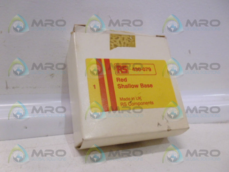 FULLEON 430-079 590001RSCO-0006 RED SHALLOW BASE NSMP