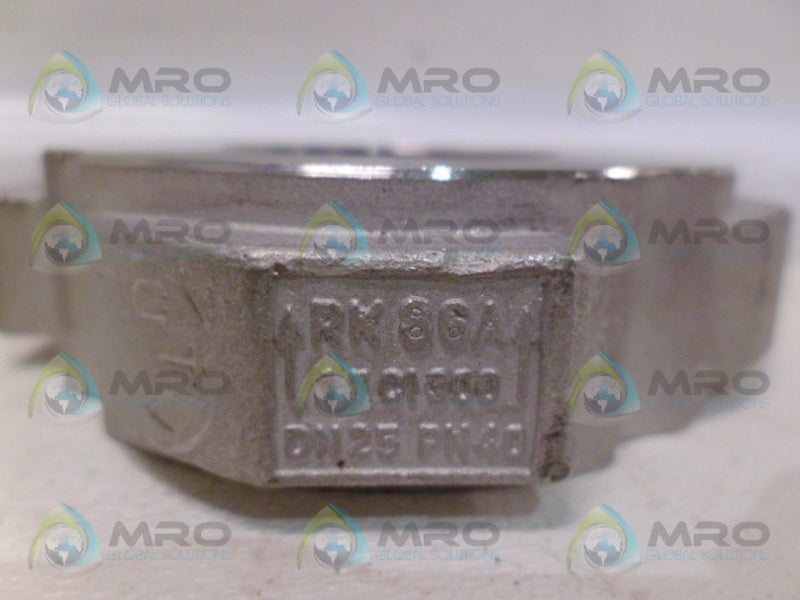 FLOWSERVE GESTRA RK86A DN25 PN40 1" CL15V300 NSMP
