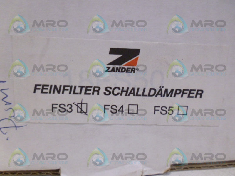 ZANDER FS3 REPLACEMENT BRAKE DISC NSMP