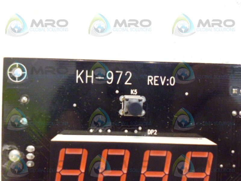 LAW-CHAIN KH-972 TEMPERATURE CONTROL BOARD UNMP