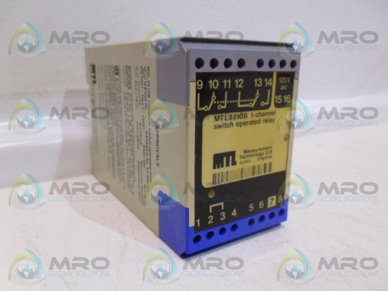 MTL MTL2210B 120VAC UNMP