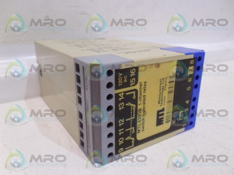 MTL MTL2210B 120VAC UNMP