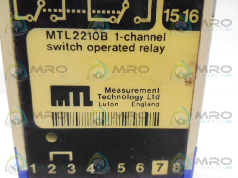 MTL MTL2210B 120VAC UNMP