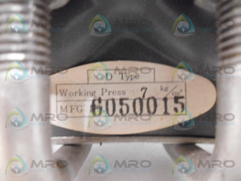 ASAHI TYPE D 6050015AV VALVE P.P-NEOPRENE UNMP