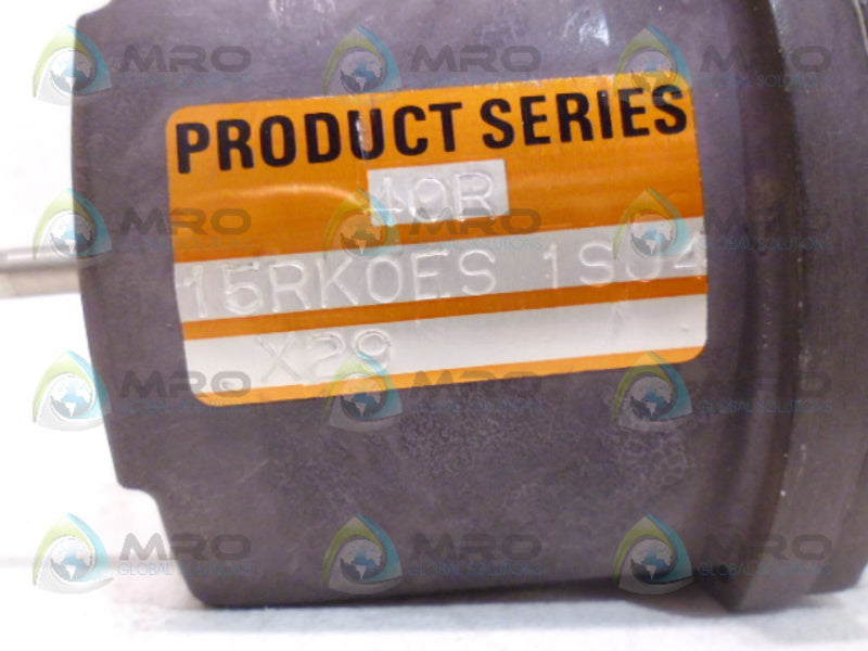 NORBRO 15RK0ES 1SJ4 X29 SERIES 40R (AS PICTURED) NSNP