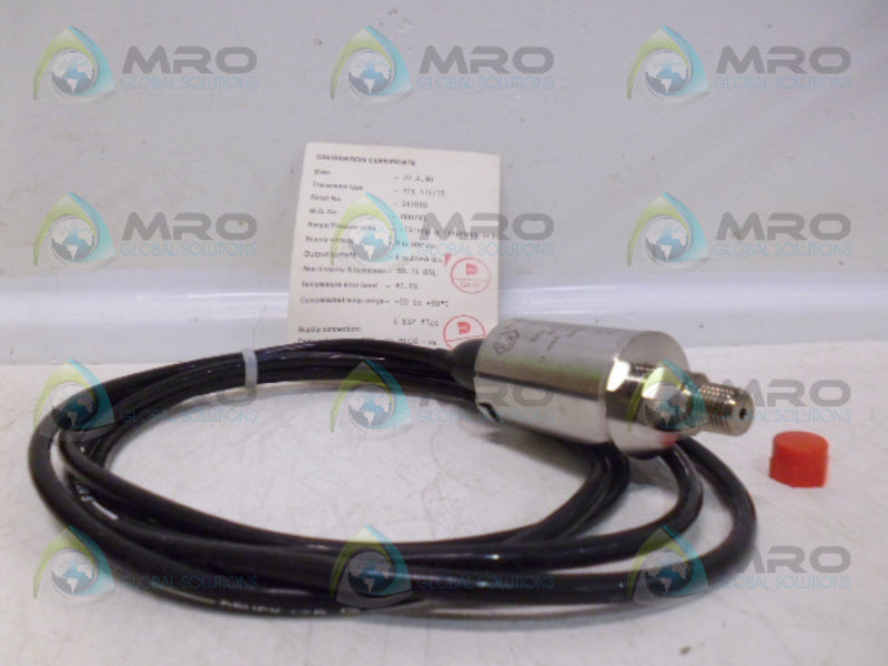 DRUCK PTX110 PRESSURE SENSOR TRANSMITTER NSNP