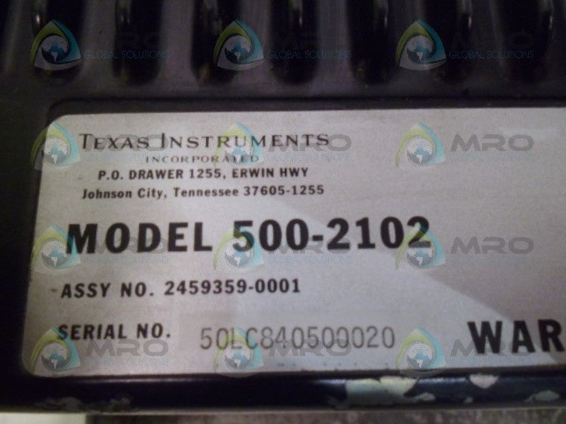 TEXAS INSTRUMENTS 500-2102 EXPANSION CONTROLLER UNMP