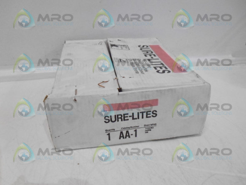 SURE-LITES AA-1 EMERGENCY LIGHTING UNIT NSMP