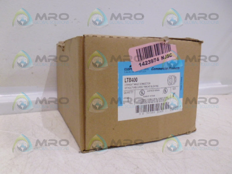 CROUSE-HINDS LTB400 GROUNDING CONNECTOR INSULATED NSMP
