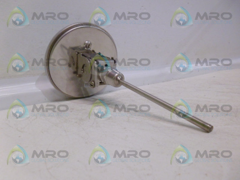 WEKSLER AF0644FGX BIMETAL THERMOMETER 1/2" NPT-6" STEM 5" NSMP